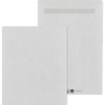 MAILmedia akte-envelop C4, 22,9 x 32,4 cm, zelfklevend, zonder venster, recycling grijs, 250 st.
