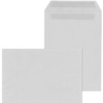 MAILmedia akte-envelop C5, 16,2 x 22,9 cm, zelfklevend, zonder venster, recycling grijs, 500 st.