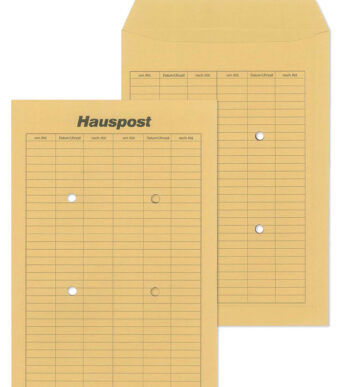 MAILmedia huispost-akte-envelop, bruin, C4, 22,9 x 32,4 cm, niet gegomd, 250 st.