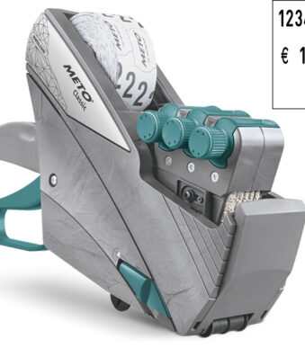 METO prijstang Classic XL 3329, 3-regelig, 33-posities