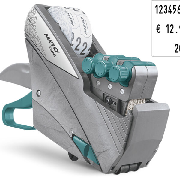 METO prijstang Classic XL 3329, 3-regelig, 33-posities