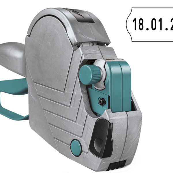 METO prijstang Basic S 822, 1-regelig, 8-posities