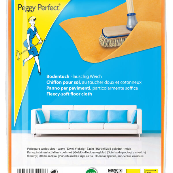 Peggy Perfect vloerdoek 'Pluizig zacht', 6 stuks