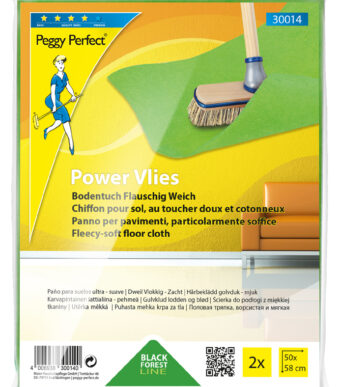 Peggy Perfect vloerdoek 'Pluizig zacht', 2 stuks