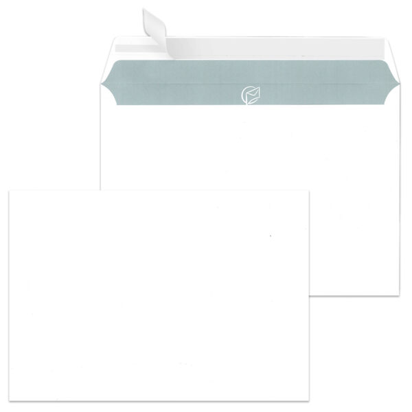 MAILmedia envelop 162x229 mm, zelfkl., 100 g/m2, wit, z. venster, 500 st