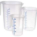 APS maatbeker STACKABLE, 0,5 liter, transparant