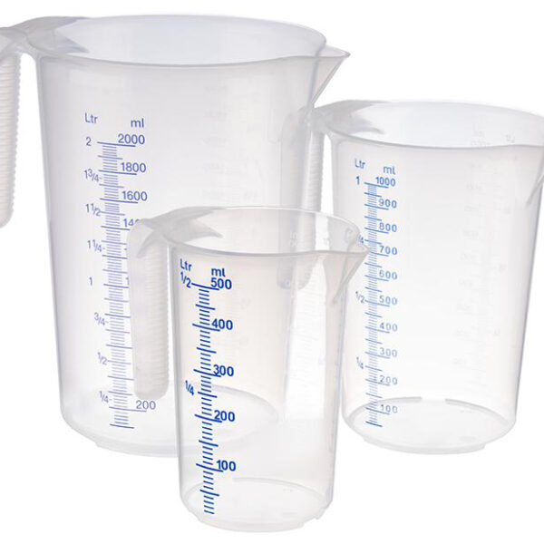 APS maatbeker STACKABLE, 0,5 liter, transparant