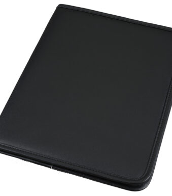 Alassio schrijfmap ´SAVONA´, A4, FINEtouch-kunstleer, zwart