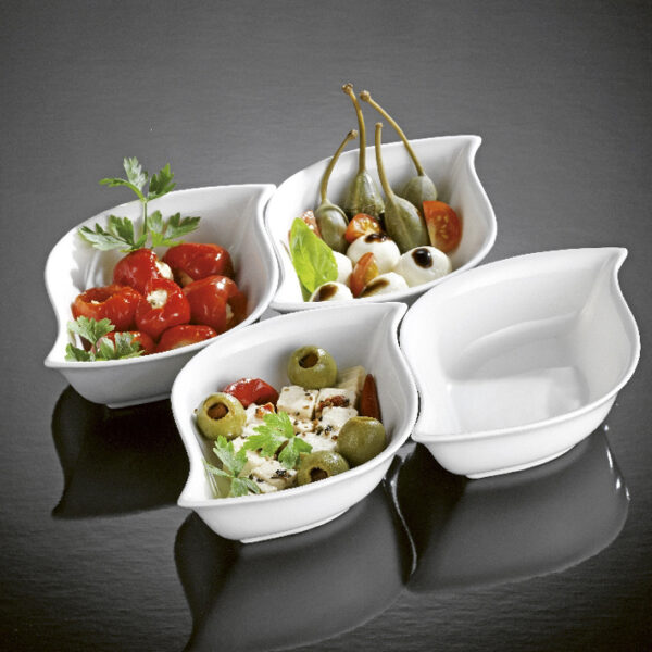 Esmeyer set schalen JOLIE, van porselein, 4-delig