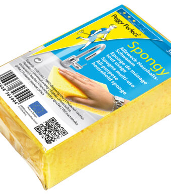 Peggy Perfect huishoudspons ´Spongy´, geel