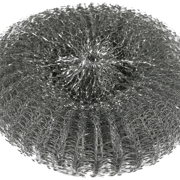 HYGOCLEAN metalen-pannenspons/schuurspons, zilver, 60 g