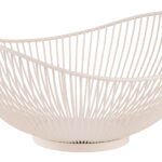 APS brood- en fruitmand SVART, ovaal, 295 x 255 mm, wit