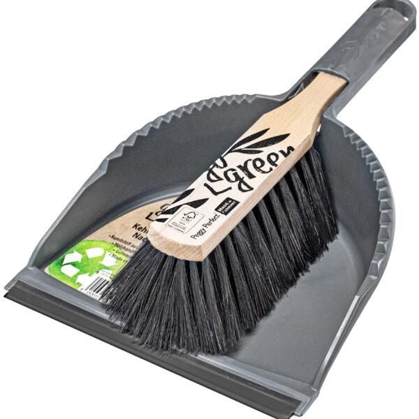 Peggy Perfect stoffer en blik met strip 'GoGreen extra'