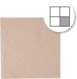 NATURE Star lunchservetten Nature, 240 x 240 mm, 1-laags