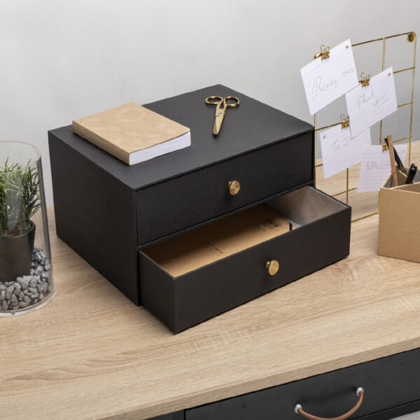 EXACOMPTA schuifladenbox Office by Me, 2 lades, zwart