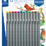 STAEDTLER Pigmentliner Design Journey, 0,5mm, 12 stuks op blister