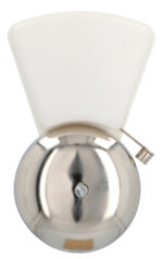 uniTEC deurbel, tweespoelig, wit