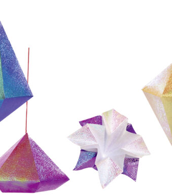 folia iriserend papier, 75 g/m2, 230 x 330 mm, 10 vel