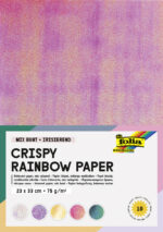 folia iriserend papier, 75 g/m2, 230 x 330 mm, 10 vel