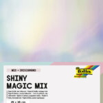 folia iriserend papier-mix, 250 x 350 mm