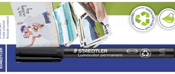 STAEDTLER Lumocolor fotomarker permanent, zwart, blister