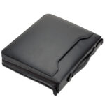 Alassio schrijfmap met ringband ´RIMINI´, A4, kunstleer, zwart