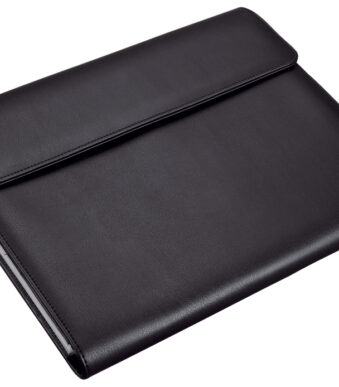 Alassio vakkenmap ´VADO´, A4, kunstleer, zwart