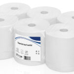 satino by wepa handdoekrol Super Soft, 2-laags, hoogwit, 140 m