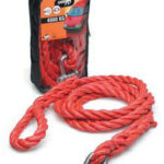 IWH sleeptouw Jumbo, 4.000 kg, met D-schakel, rood