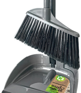 Peggy Perfect staand stoffer-en-blik met strip 'GoGreen'