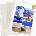 EXACOMPTA brochurehoes, DIN A4, PVC, glashelder transparant