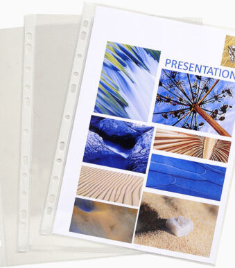 EXACOMPTA brochurehoes, DIN A4, PVC, glashelder transparant