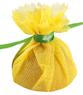 HYGOSTAR Lemon Wrap, geel, met groen lint