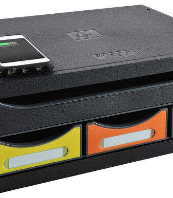 EXACOMPTA schuifladenbox TOOLBOX MINI QI, 4 lades, harlekijn