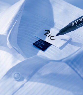 STAEDTLER Lumocolor Wasmarker laendry, zwart, 0,6 mm