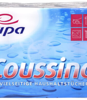 Fripa keukenrol / keukenpapier Coussina, 3-laags, wit