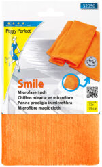 Peggy Perfect microvezeldoek 'Smile', oranje
