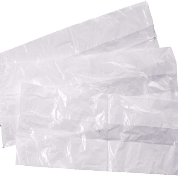 HYGOSTAR HDPE-hygienezakjes, onbedrukt, wit