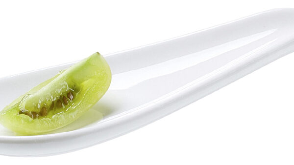 Ritzenhoff & Breker dipschaal GUSTO met aflegvlak, wit