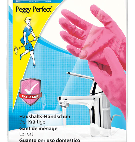 Peggy Perfect Latex-universele handschoen Extra Grip, L