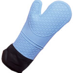 HYGOSTAR siliconen-handschoen ´HEATTEC´, lichtblauw