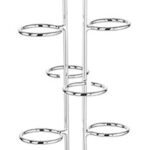 APS serveerstandaard voor 12 weckpotten, chroom