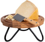 APS buffetstandaard WAVE, hoogte: 95 mm, zwart