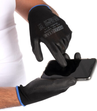 HYGOSTAR Touchscreen-handschoen BLACK ACE TOUCH, L