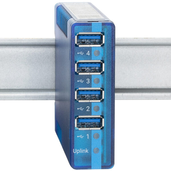 W&T USB 3.0 Hub Industry, 4 poorts
