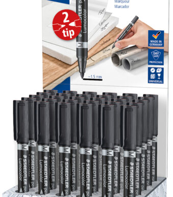 STAEDTLER Lumocolor permanent-marker duo, 30 stuks in display