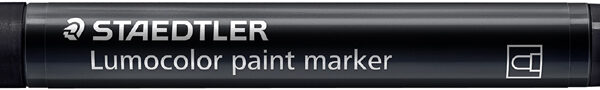 STAEDTLER Lumocolor Acrylmarker paint marker, zwart