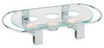 APS warmhoudplaat, 3-pits, (B)340 x (D)180 x (H)60 mm