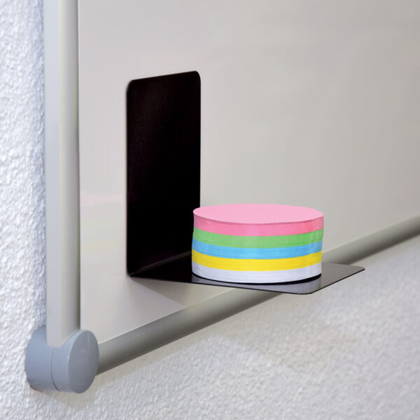 MAUL boekensteun van metaal, magnetisch hechtend, zwart