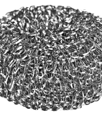 Peggy Perfect RVS-pannenspons Mega, zilver